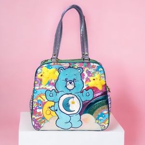 New with tag Irregular Choice Care Bears SLEEPY HEAD bag purse kawaii